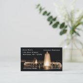 Carte de visite de mémorial de la deuxième guerre (Debout devant)