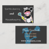 Carte de visite de ménage (Devant / Derrière)