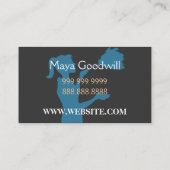 Carte de visite de ménage (Dos)