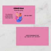 Carte de visite de ménage (Devant / Derrière)