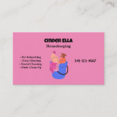 Carte de visite de ménage (Devant)