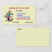 Carte de visite de ménage (Devant / Derrière)