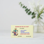 Carte de visite de ménage (Debout devant)