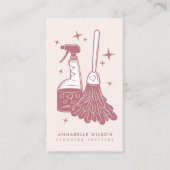 Carte de visite de ménage et de ménage professionn (Devant)