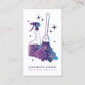 Carte de visite de ménage et de ménage professionn (Devant)