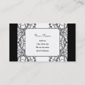 Carte de visite de Merci (Dos)