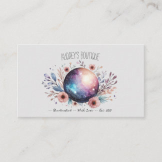 Carte de visite de Merci d'aquarelle moderne simpl