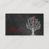 Carte de visite de Merci de tableau de bord (Dos)