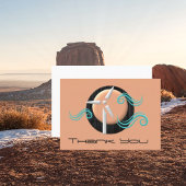 Carte de visite de Merci de tour à vent