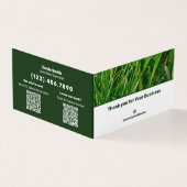 Carte de visite de Merci d'examen des soins de la  (Outside)