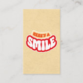 Carte de visite de Merci petit client (Devant)