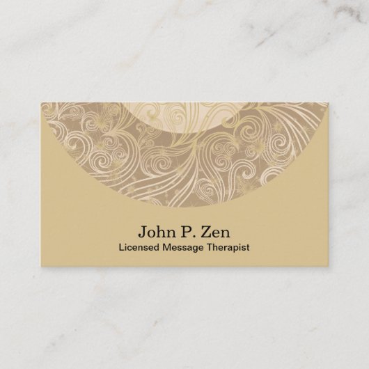 Carte de visite de message (Devant)