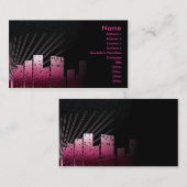 Carte de visite de MetroPink (Devant / Derrière)