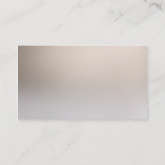 Carte de visite de meubles (Dos)