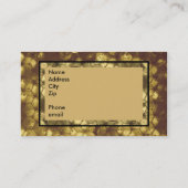 Carte de visite de miel (Dos)