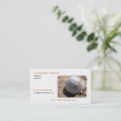 Carte de visite de mine de sable (Debout devant)