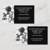 Carte de visite de mise à la ferraille (Devant / Derrière)