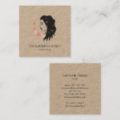 Carte de visite de Mme Lune Sterne (Devant / Derrière)