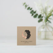 Carte de visite de Mme Lune Sterne (Debout devant)