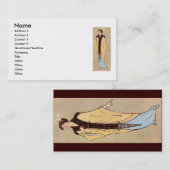 Carte de visite de mode (Devant / Derrière)