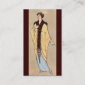 Carte de visite de mode (Dos)