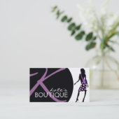 Carte de visite de mode (Debout devant)