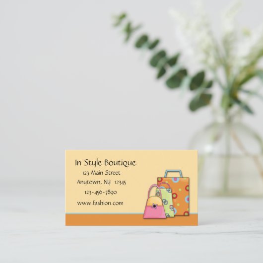 Carte de visite de mode (Debout devant)