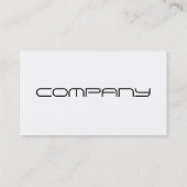 Carte de visite de mode (Dos)