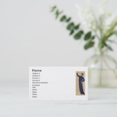 Carte de visite de mode (Debout devant)