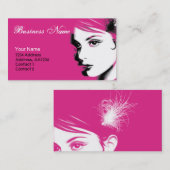 Carte de visite de mode (Devant / Derrière)