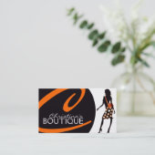 Carte de visite de mode (Debout devant)