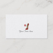 Carte de visite de mode (Dos)