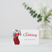 carte de visite de mode (Debout devant)