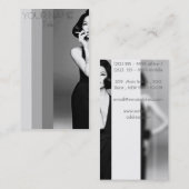 Carte de visite de mode (Devant / Derrière)