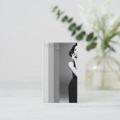 Carte de visite de mode (Debout devant)