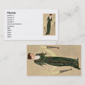 Carte de visite de mode (Devant / Derrière)