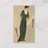 Carte de visite de mode (Dos)