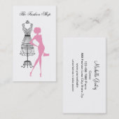 Carte de visite De Mode Et De Style (Devant / Derrière)