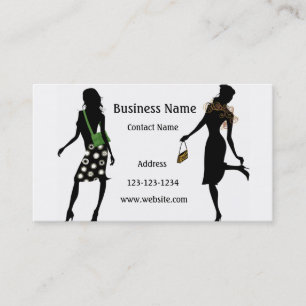 Carte de visite de mode fabuleuse pour la vente au