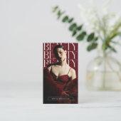 Carte de visite de mode photo moderne (Debout devant)