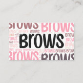 Carte de visite de Modèle d'artiste de flèche modi (Devant)