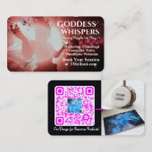 Carte de visite de Modèle de code QR (Devant / Derrière)