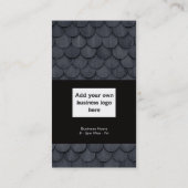 Carte de visite de modèle de couvreur de carreleur (Dos)