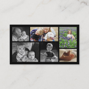 Carte de visite de modèle de photographe