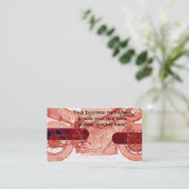 Carte de visite de modèle de vélo pour des (Debout devant)