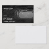 Carte de visite de modèle d'étiquette de chien (Devant / Derrière)