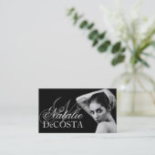 Carte de visite de modélisation moderne (Debout devant)