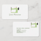 Carte de visite de modifications (Devant / Derrière)