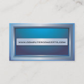 Carte de visite de moniteur d'ordinateur (Dos)