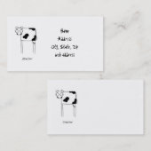 Carte de visite de MooCow (Devant / Derrière)